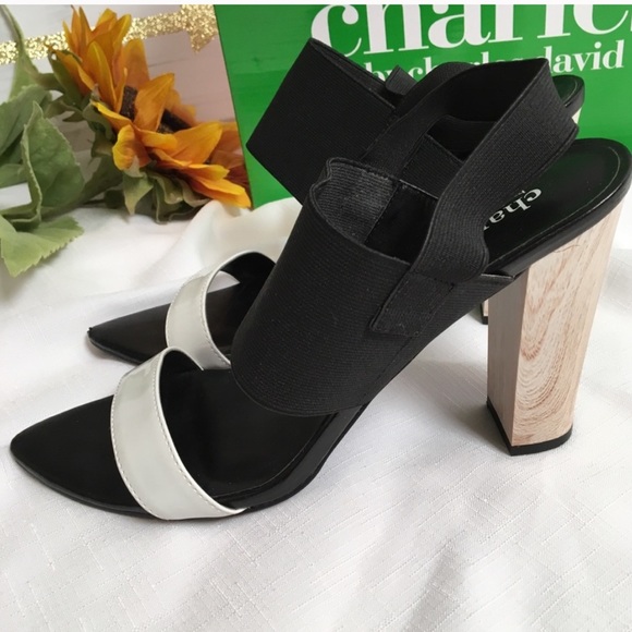 Charles by Charles David B&W sandals - Picture 4 of 6